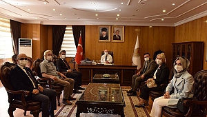 İYİ PARTİ'DEN VALİ COŞKUN'A ZİYARET
