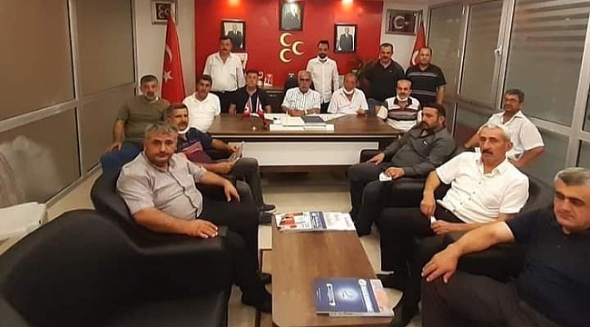 MHP TÜRKOĞLU İLÇE YÖNETİMİNDE YENİ GÖREV DAĞILIMI