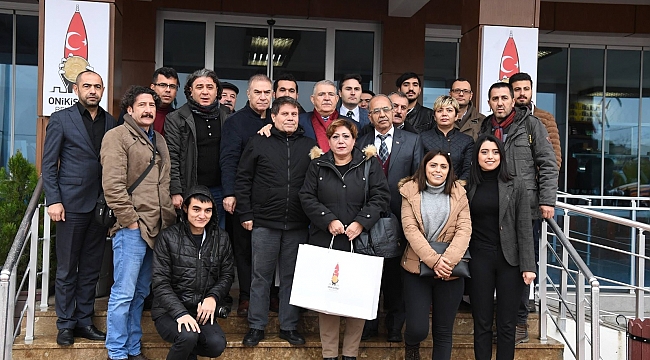 BAŞKAN MAHÇİÇEK, DÜNYA GAZETECİLER GÜNÜ’NÜ KUTLADI