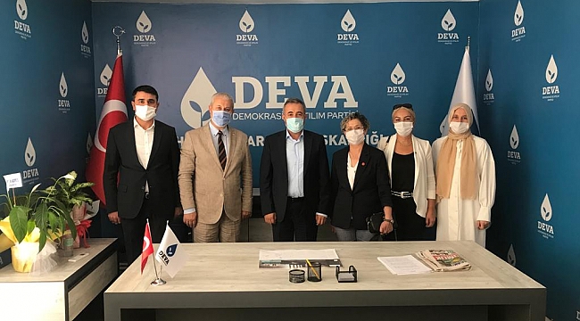 CHP KAHRAMNMARAŞ İL BAŞKANINDAN DEVA PARTİSİNE HAYIRLI OLSUN
