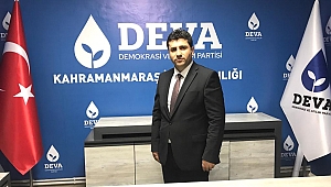 DEVA PARTİSİ DULKADİROĞLU'NA İLÇE BAŞKANI SALİH DÖKME GÖREVLENDİRİLDİ
