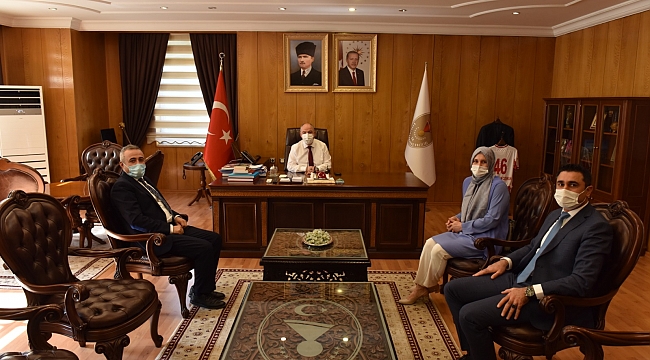 DEVA PARTİSİ’NDEN KAHRAMANMARAŞ VALİSİ ÖMER FARUK COŞKUN’A ZİYARET