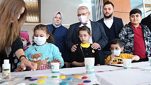 BAŞKAN MAHÇİÇEK, LÖSEMİLİ ÇOCUKLAR HAFTASINI UNUTMADI