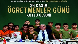 BAŞKAN MAHÇİÇEK, ÖĞRETMENLER GÜNÜNÜ KUTLADI