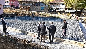 GÖKSUN BELEDİYESİ SOSYAL TESİS YAPIMINA DEVAM EDİYOR