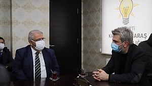 BAŞKAN MAHÇİÇEK’TEN FIRAT GÖRGEL’E HAYIRLI OLSUN ZİYARETİ