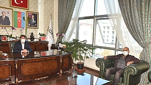 KÜÇÜK SANAYİ SİTESİ KOOPERATİF BAŞKANI EKREM KARADENİZ’DEN BAŞKAN OKUMUŞ’A TEŞEKKÜR ZİYARETİ