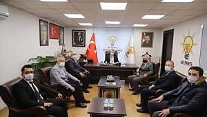 BAŞKAN EJDER AKBAŞ’TAN AK PARTİ TEŞKİLATI VE TEİAŞ’A ZİYARET!