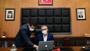 BAŞKAN GÜNGÖR’E AA’DAN ZİYARET