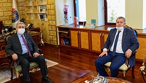 BBP GENEL BAŞKAN YARDIMCISI YARDIMCIOĞLU, ÜNİVERSİTEMİZ REKTÖRÜ CAN’I ZİYARET ETTİ