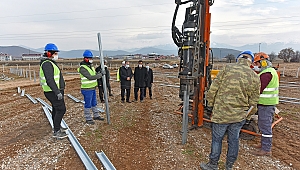 GÖKSUN BELEDİYESİ GES PROJESİNDE KURULUM ÇALIŞMALARI BAŞLADI