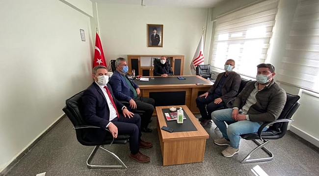BAŞKAN ELBİSTAN'DAN GÖKSUN BÜROKRASİSİNE TEŞEKKÜR ZİYARETİ