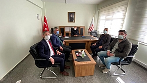 BAŞKAN ELBİSTAN'DAN GÖKSUN BÜROKRASİSİNE TEŞEKKÜR ZİYARETİ