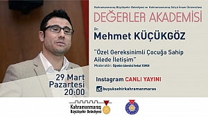 DR. KÜÇÜKGÖZ İLE ÖZEL GEREKSİNİMLİ ÇOCUKLARLA İLETİŞİM