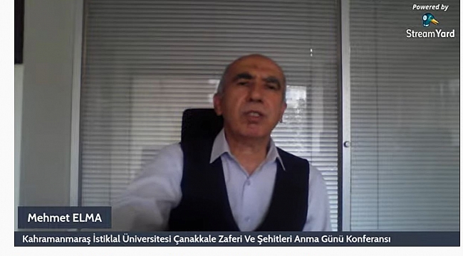 KAHRAMANMARAŞ İSTİKLAL ÜNİVERSİTESİ TARAFINDAN, “18 MART ÇANAKKALE ZAFERİ VE ŞEHİTLERİ ANMA GÜNÜ” DOLAYISIYLA ÇEVRİMİÇİ KONFERANS DÜZENLENDİ