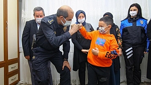ŞEHİDİMİZİN EMANETİ MİNİK EYMEN’E SÜRPRİZ DOĞUM GÜNÜ KUTLAMASI