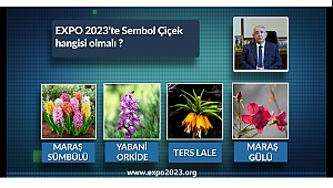 BAŞKAN MAHÇİÇEK, VATANDAŞLARıN OYLARıYLA EXPO 2023 SEMBOL ÇİÇEĞİNİ BELIRLIYORBELİRLİYOR