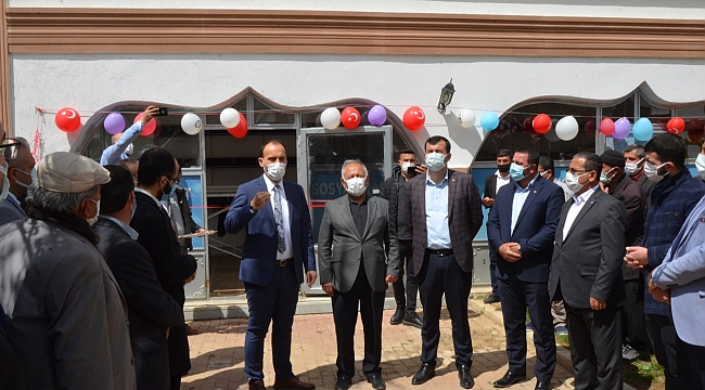ÇAĞLAYANCERİT’TE SOSYAL MARKET VE AŞEVİ AÇILDI