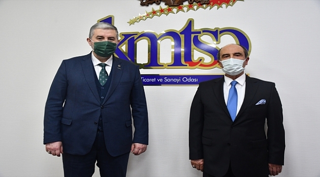 MÜSİAD GENEL BAŞKANI KAAN'DAN KMTSO BAŞKANI BALCIOĞLUNA ZİYARET