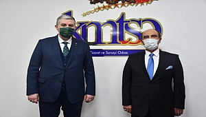 MÜSİAD GENEL BAŞKANI KAAN'DAN KMTSO BAŞKANI BALCIOĞLUNA ZİYARET