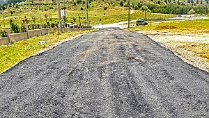 GÖKSUN'DA HASTANE YOLU YENİLENDİ