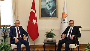 MAHİR ÜNAL HAYRETTİN GÜNGÖRÜ AĞIRLADI