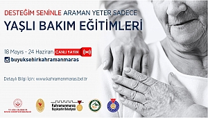 YAŞLI BAKIM EĞİTİMLERİ BAŞLIYOR