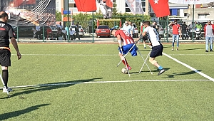 AMPUTE FUTBOL KARŞILAŞMASI TÜRKOĞLU’NDA
