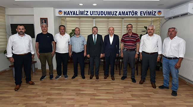 BAŞKAN AYDIN, AMATÖR OLMADAN FROFOSYONEL OLMAZ