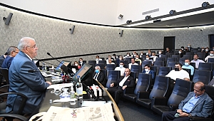 BAŞKAN MAHÇİÇEK’TEN KMTSO ÜYELERİNE EXPO 2023 SUNUMU