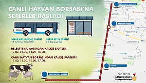 CANLI HAYVAN BORSASI’NA RİNG SEFERLERİ BAŞLIYOR!