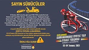 ULUSLARARASI EDEBİYAT YOLU BİSİKLET YARIŞINDA GERİ SAYIM BAŞLADI