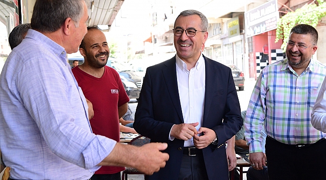 BAŞKAN GÜNGÖR GÖNÜLLERE DOKUNUYOR