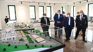 BAŞKAN MAHÇİÇEK MÜSİAD GENEL BAŞKANI VE EKİBİNE EXPO 2023 SUNUMUNU YAPTI