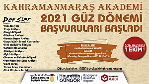 AKADEMİ’DE GÜZ DÖNEMİ BAŞVURULARI BAŞLADI