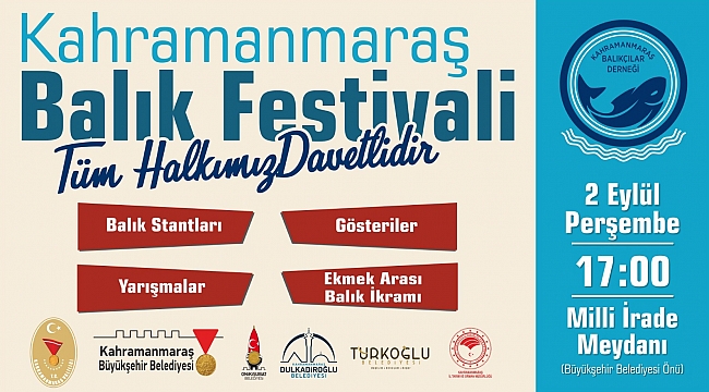 BALIK FESTİVALİ 2 EYLÜL’DE BAŞLIYOR!