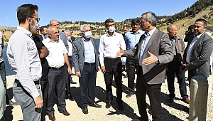 BAŞKAN GÜNGÖR BERTİZ'DE YATIRIMLARI İNCELEDİ
