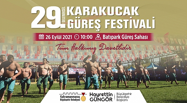 GELENEKSEL KARAKUCAK GÜREŞ FESTİVALİ BAŞLIYOR!