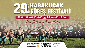 GELENEKSEL KARAKUCAK GÜREŞ FESTİVALİ BAŞLIYOR!