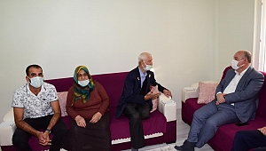 VALİ COŞKUN’DAN KAHRAMAN GAZİLERİMİZE VE AİLELERİNE ZİYARET