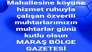19 Ekim Muhtarlar günü