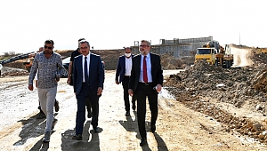 Başkan Güngör Önsen Köprüsü ve Bağlantı Yolu İnşaatını İnceledi