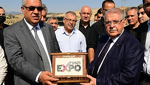 BAŞKAN MAHÇİÇEK EXPO ALANINDA ESNAF ODALARI BAŞKANLARIYLA BULUŞTU