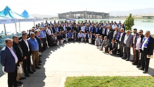 BAŞKAN MAHÇİÇEK EXPO ALANINDA MUHTARLARI AĞIRLADI