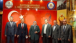 ÇALIŞKAN VEKİL ÖÇAL DAN YUSUF KAHRAMAN A ZİYARET