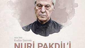 Kahramanmaraş'ımızın söz üstatlarından, Kudüs Şairimiz #NuriPakdil'i vefatının 2. yıl dönümünde saygı, sevgi ve rahmetle anıyoruz.