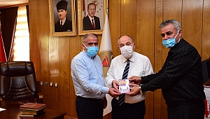 KKTC K.MARAŞ BÜYÜKKIZILCIK DERNEK BAŞKANI H.AHMET KOÇKAT'TAN VALİMİZE ZİYARET