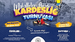 MAHALELER ARASI KARDEŞLİG FUTBOL TURNUVASI BAŞLIYOR