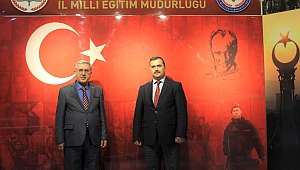 REKTÖR CAN’DAN KAHRAMANMARAŞ İL MİLLİ EĞİTİM MÜDÜRLÜĞÜNE ATANAN YUSUF KAHRAMAN’A “HAYIRLI OLSUN” ZİYARETİ