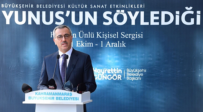 Yunus’un Şiirlerini Anlatan Tablolar Edebiyatın Başkenti’nde